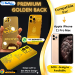 Apple iPhone 11 Pro Max Luxury Golden Panel Mobile Cover