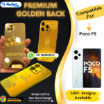 Poco F5 Golden Panel Mobile Cover