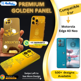 Motorola Edge 40 Neo Golden Mobile Panel Cover