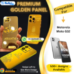 Motorola Moto G32 Luxury Golden Mobile Back Plate