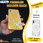 Nothing Phone 1 Luxury Golden Mobile Cover