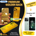 Oneplus 10T 5G Golden Panel Mobile Cover