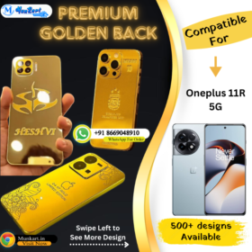 Oneplus 11R 5G Golden Panel Mobile Cover