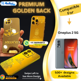 Oneplus Nord 2 5G Golden Panel Mobile Cover