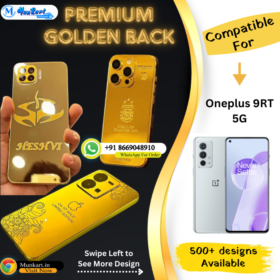 Oneplus 9RT 5G Golden Panel Mobile Cover