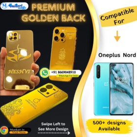 Oneplus Nord Golden Panel Mobile Cover