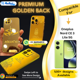 Oneplus Nord CE 3 Lite 5G Golden Mobile Cover