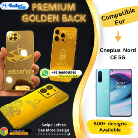 Oneplus Nord CE 5G Golden Panel Mobile Cover