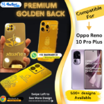 Oppo Reno 10 Pro Plus Golden Mobile Back Cover