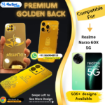 Realme Narzo 60X 5G Luxury Golden Back Panel