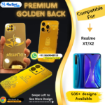 Realme XT Full Golden Mobile Back Glass