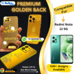 Redmi Note 12 5G Golden Panel Mobile Back Cover