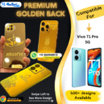 Vivo T1 Pro 5G Golden Mobile Back Cover
