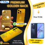 Vivo T3 5G Golden Mobile Back Cover