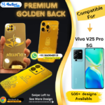 Vivo V25 Pro 5G Golden Mobile Back Cover