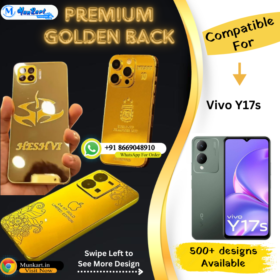 Vivo Y17s Golden Mobile Back Cover