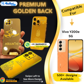 Vivo Y200e 5G Golden Mobile Back Cover