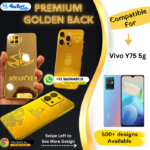 Vivo Y75 5G Golden Mobile Back Cover