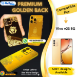 Vivo V23 5G Golden Mobile Back Cover