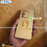 Customize Logo Golden Mobile Back Plate