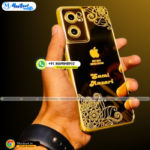 Apple Logo 24KT Golden Luxury Mobile Panel