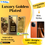 Vivo T3 Pro 5G Golden Mobile Panel Cover