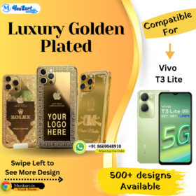 Vivo T3 Lite Golden Mobile Panel Cover