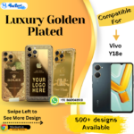 Vivo Y18e Golden Mobile Panel Cover