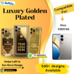 Vivo Y300 5G Golden Mobile Panel Cover