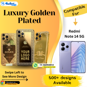 Redmi Note 14 5G Golden Mobile Panel Cover