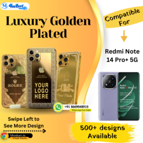 Redmi Note 14 Pro Plus Golden Mobile Panel Cover