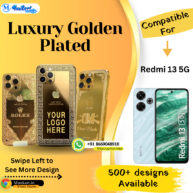 Redmi 13 5G Golden Mobile Panel Cover