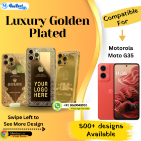 Motorola Moto G35 Golden Mobile Panel Cover