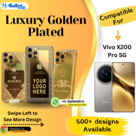 Vivo Y200 Pro 5G Golden Mobile Panel Cover