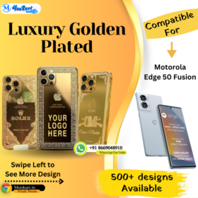 Motorola Edge 50 Fusion Golden Mobile Panel Cover