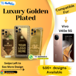 Vivo V40e 5G Golden Mobile Panel Cover