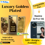 Realme 13 Pro Plus Golden Mobile Panel Cover