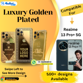 Realme 13 Pro Plus Golden Mobile Panel Cover