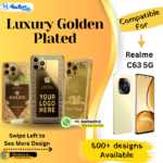 Realme C63 5G Golden Mobile Panel Cover