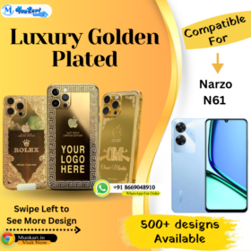 Narzo N61 Golden Mobile Panel Cover