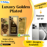 Realme GT 6T Golden Mobile Panel Cover