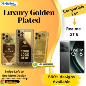 Realme GT 6 Golden Mobile Panel Cover