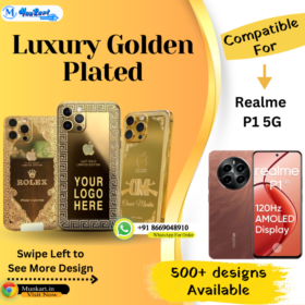 Realme P1 5G Golden Mobile Panel Cover