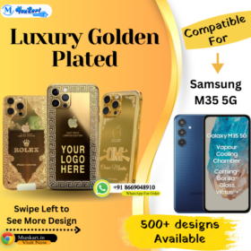 Samsung M35 5G Golden Mobile Panel Cover