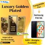 Samsung F55 5G Golden Mobile Panel Cover