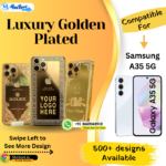 Samsung A35 5G Golden Mobile Panel Cover