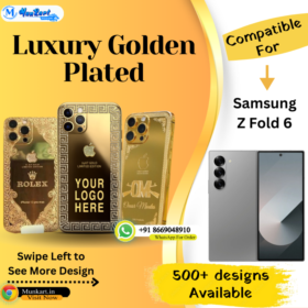 Samsung Z Fold 6 Golden Mobile Panel Cover