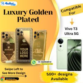 Vivo T3 Ultra 5G Golden Mobile Panel Cover