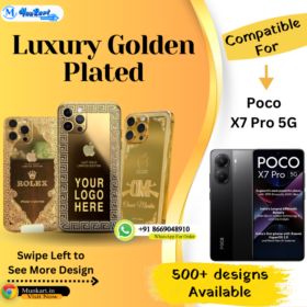 Poco X7 Pro 5G Golden Mobile Panel Cover