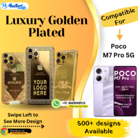 Poco M7 Pro 5G Golden Mobile Panel Cover